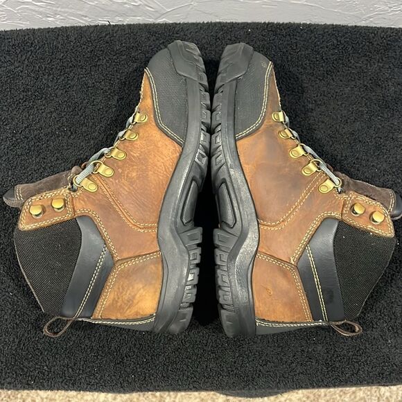🔥🔥 CATERPILLAR CAT THRESHOLD WATERPROOF WORK BOOTS STEEL TOE Men Size 8.5 - EU - Picture 9 of 16
